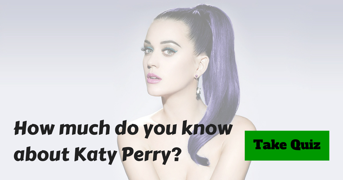 Katy Perry Trivia