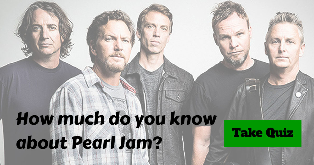 Pearl Jam Trivia