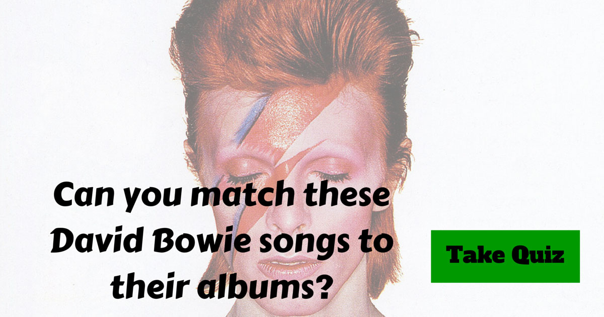 David Bowie Song Trivia