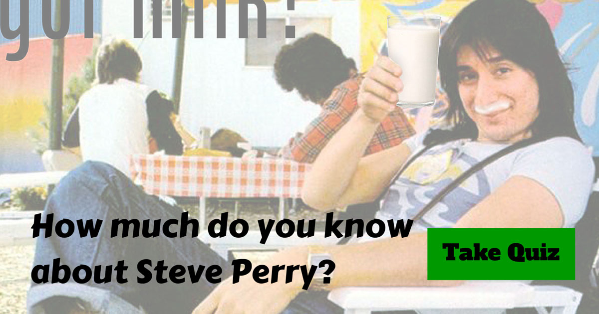 Steve Perry Trivia