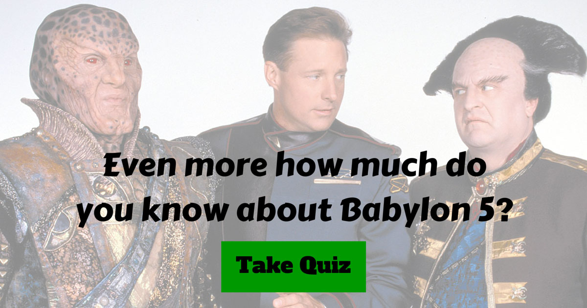 Even More Babylon 5 Trivia