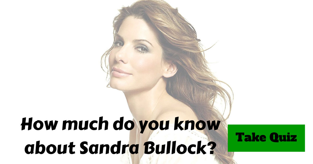 Sandra Bullock Trivia