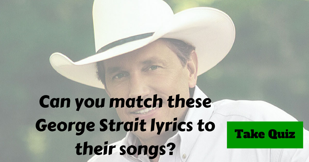 George Strait Lyrics Trivia