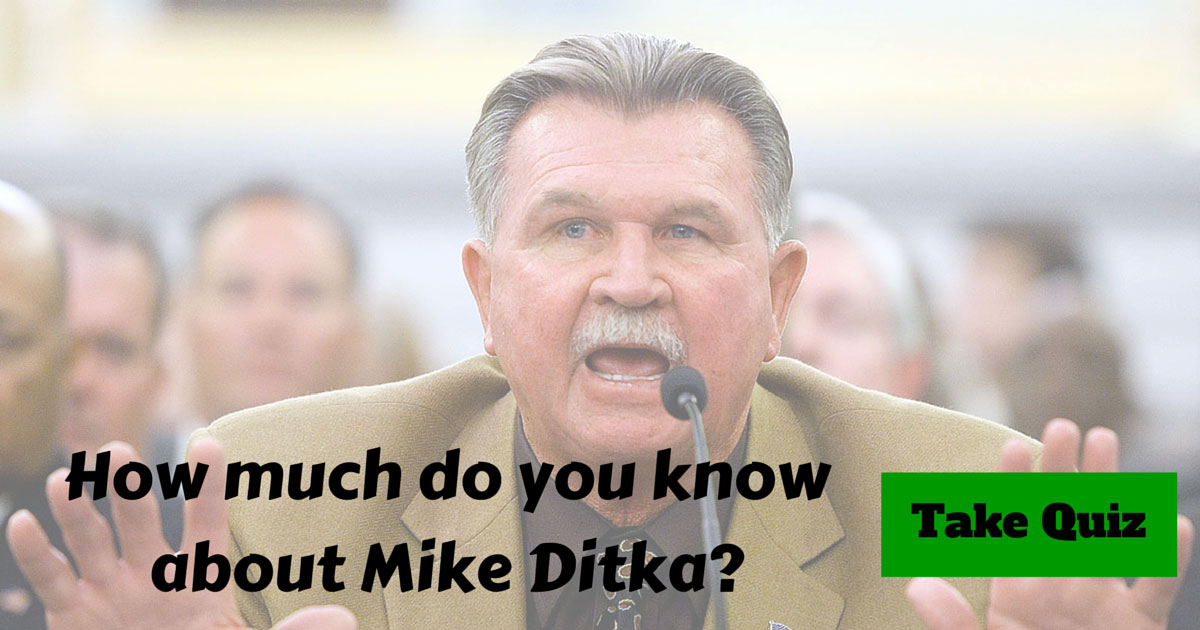 Mike Ditka Trivia