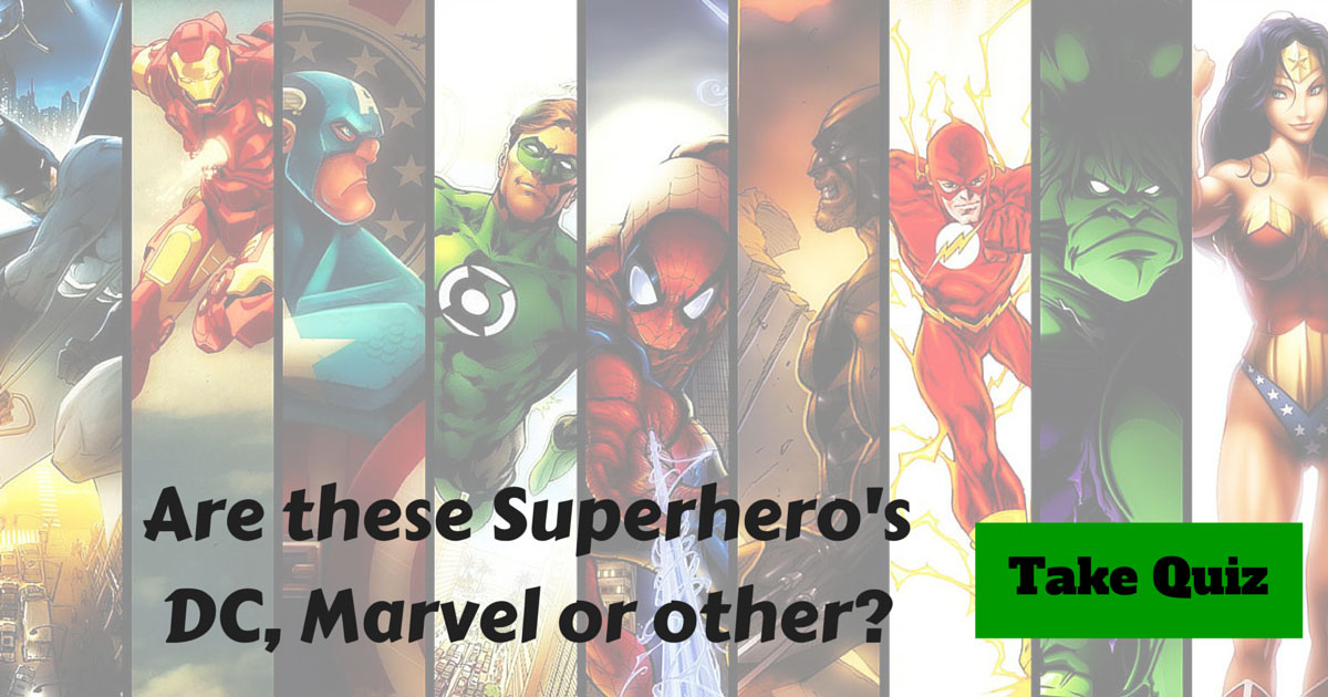 DC Marvel or Other Superheros Trivia