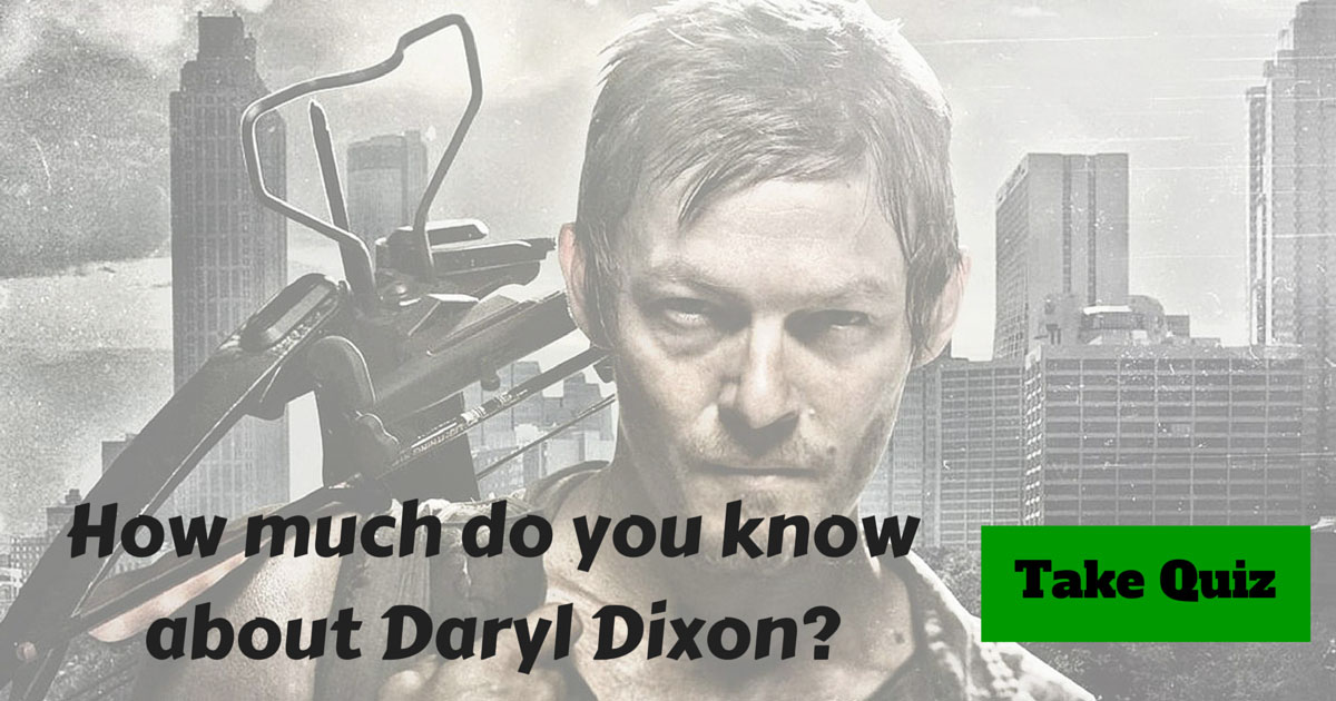 Walking Dead Daryl Dixon Trivia