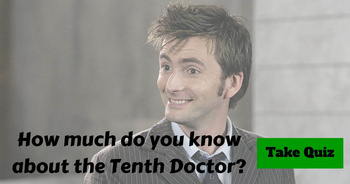 Doctor Who Tenth Doctor Trivia