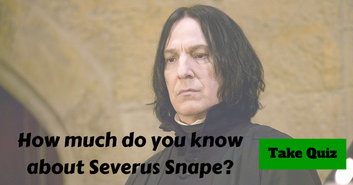 Severus Snape Trivia