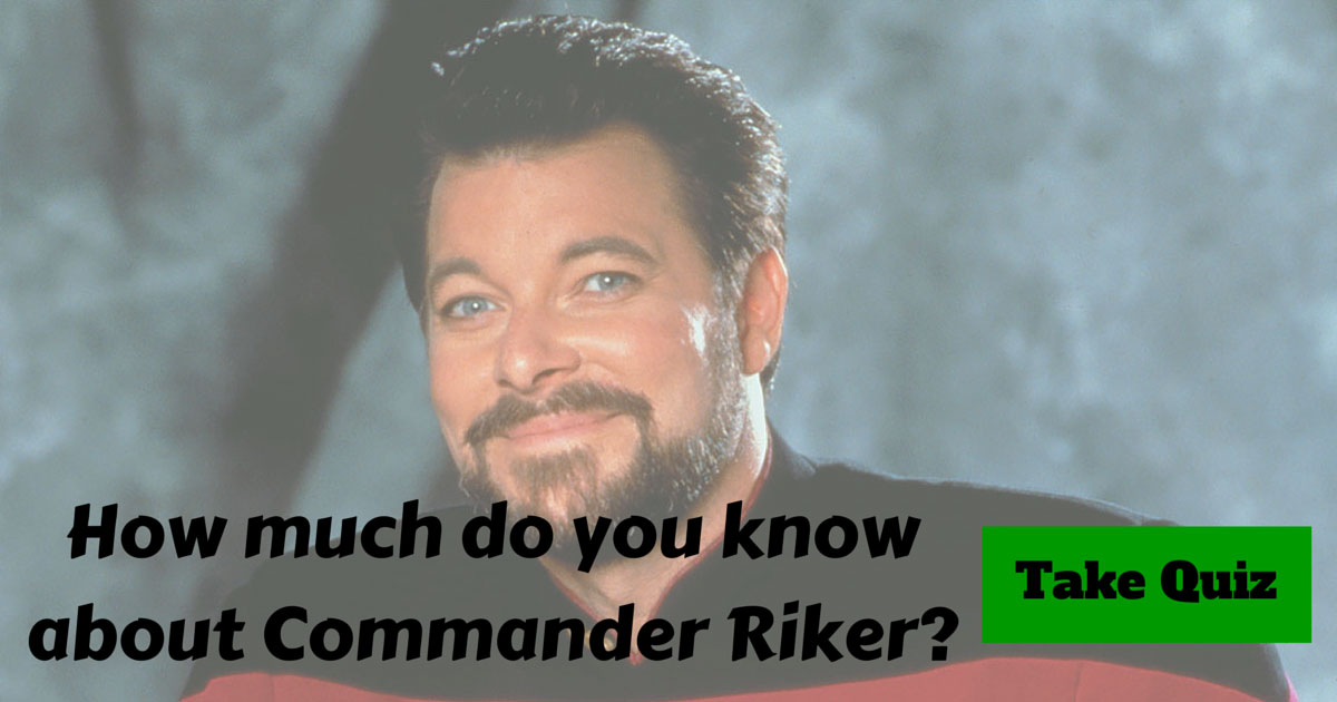 Star Trek Riker Trivia