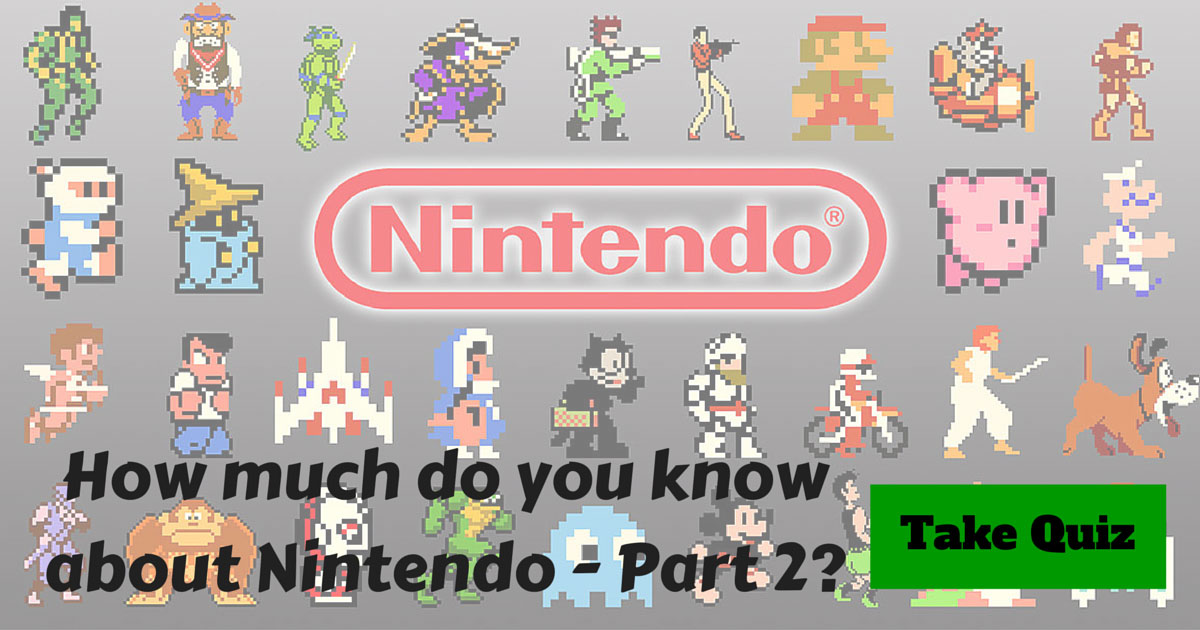 Nintendo Trivia Part 2