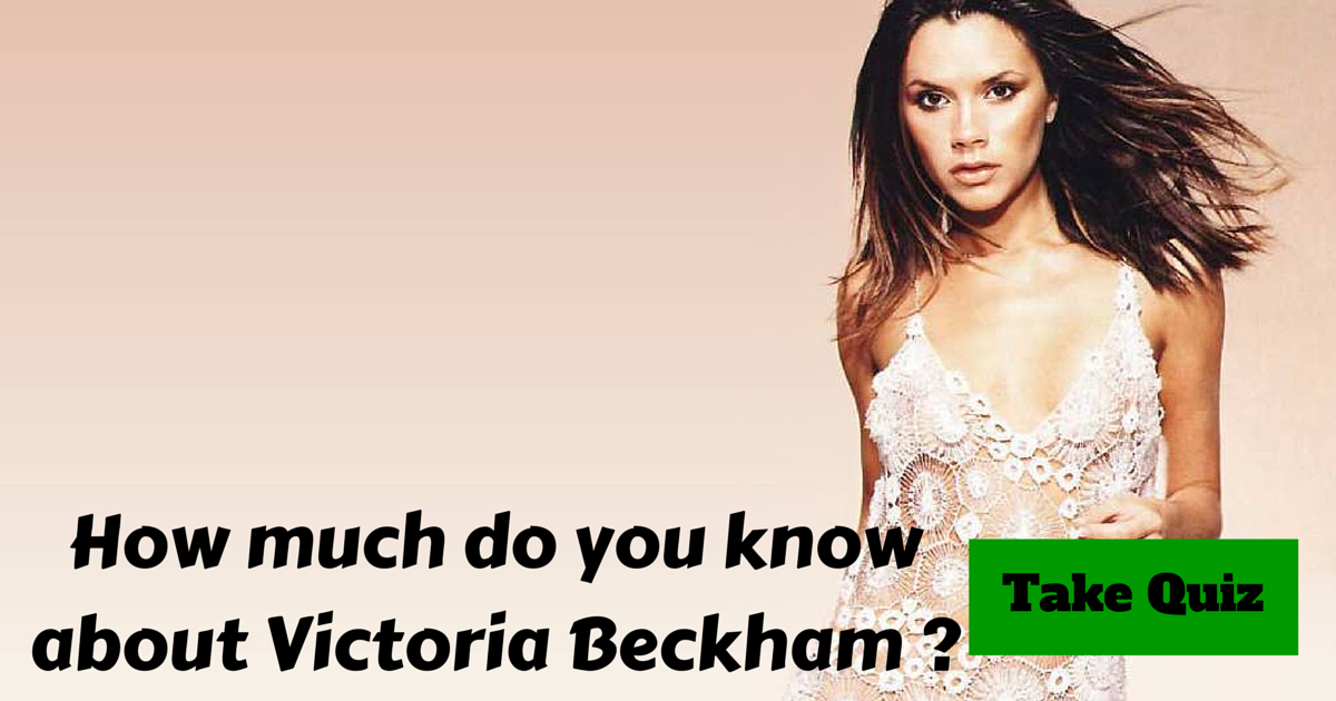 Victoria Beckham Trivia