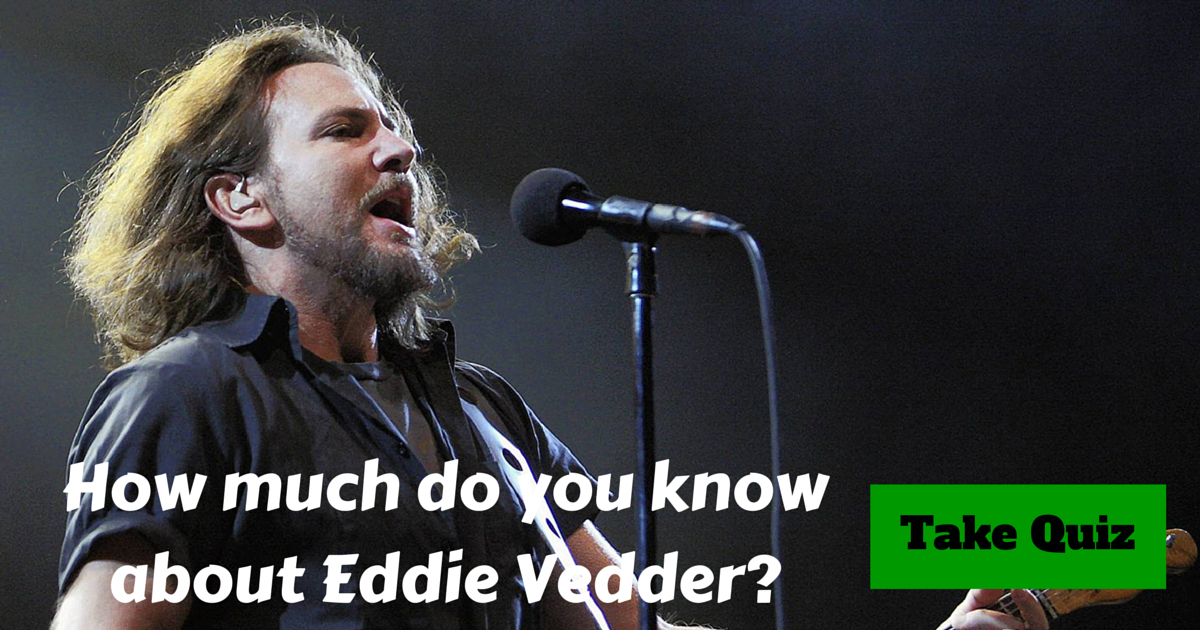 Eddie Vedder Trivia 