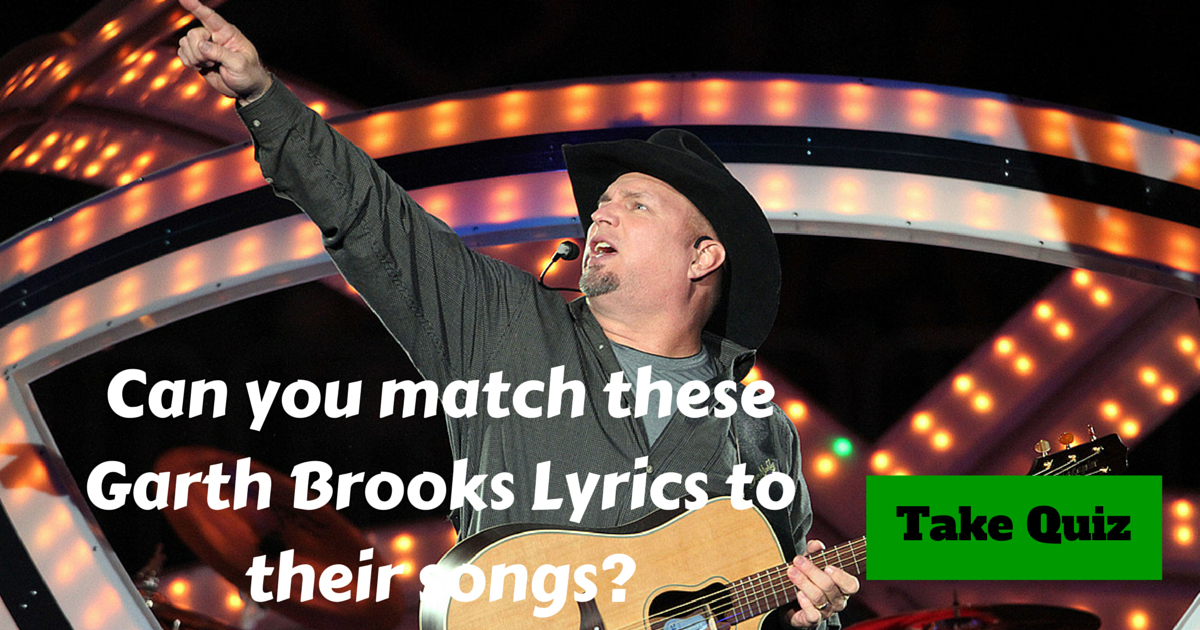 Garth Brooks Lyrics Trivia