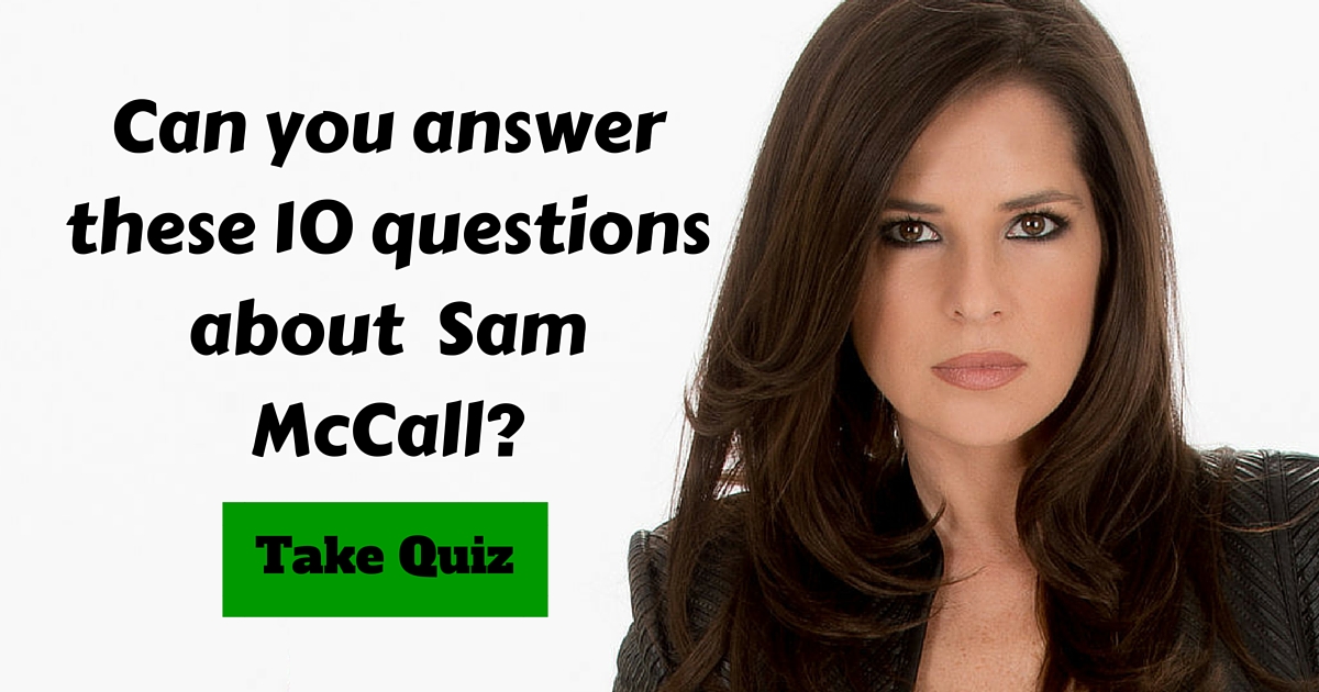 General Hospital Samantha McCall Trivia