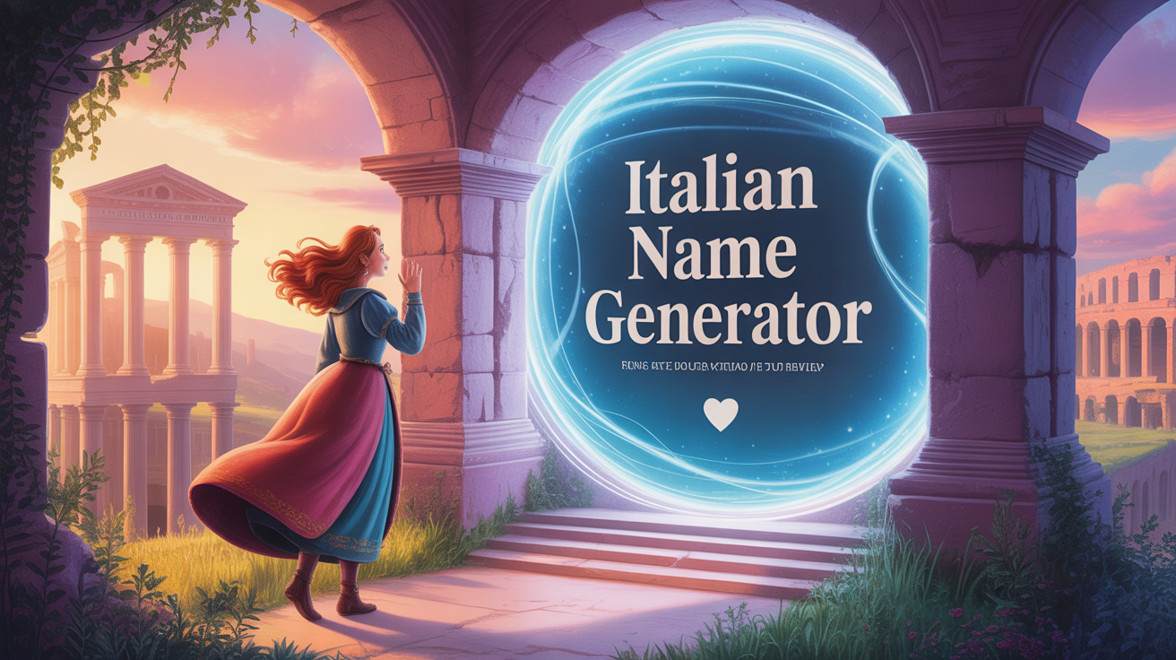 Italian Name Generator