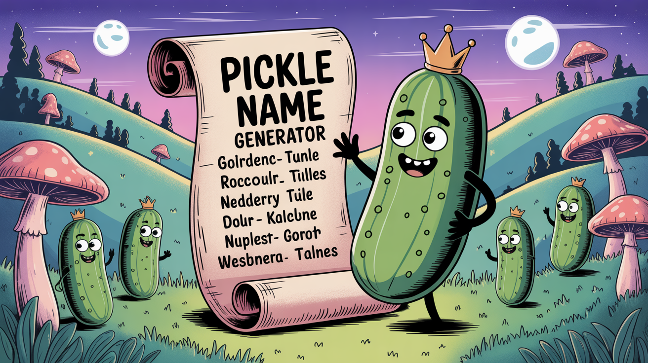 Pickle Name Generator