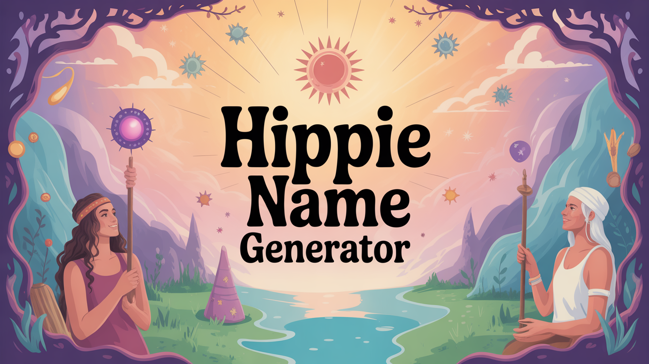 Hippie Name Generator