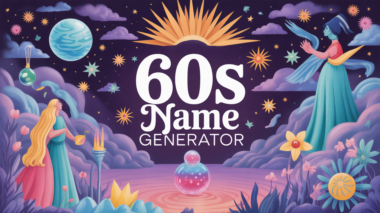 60s Name Generator
