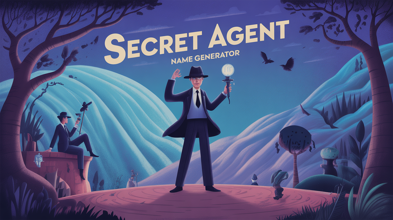 Secret Agent Name Generator