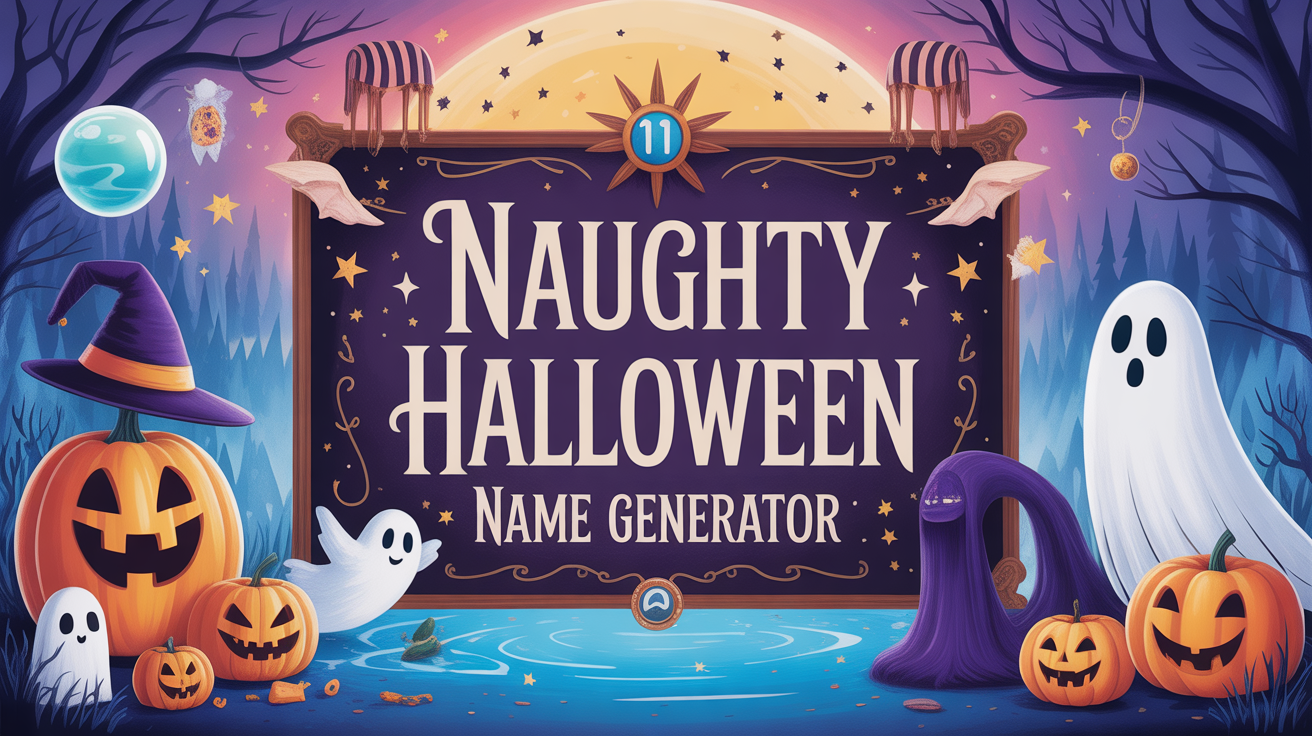 Naughty Halloween Name Generator