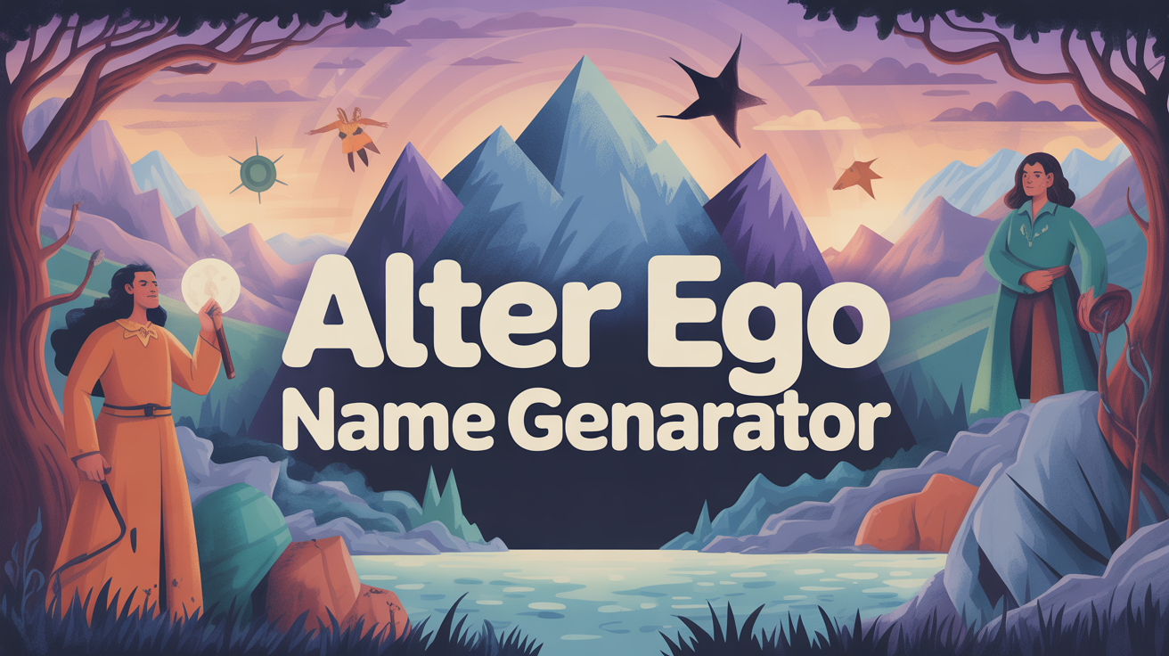 Alter Ego Name Generator