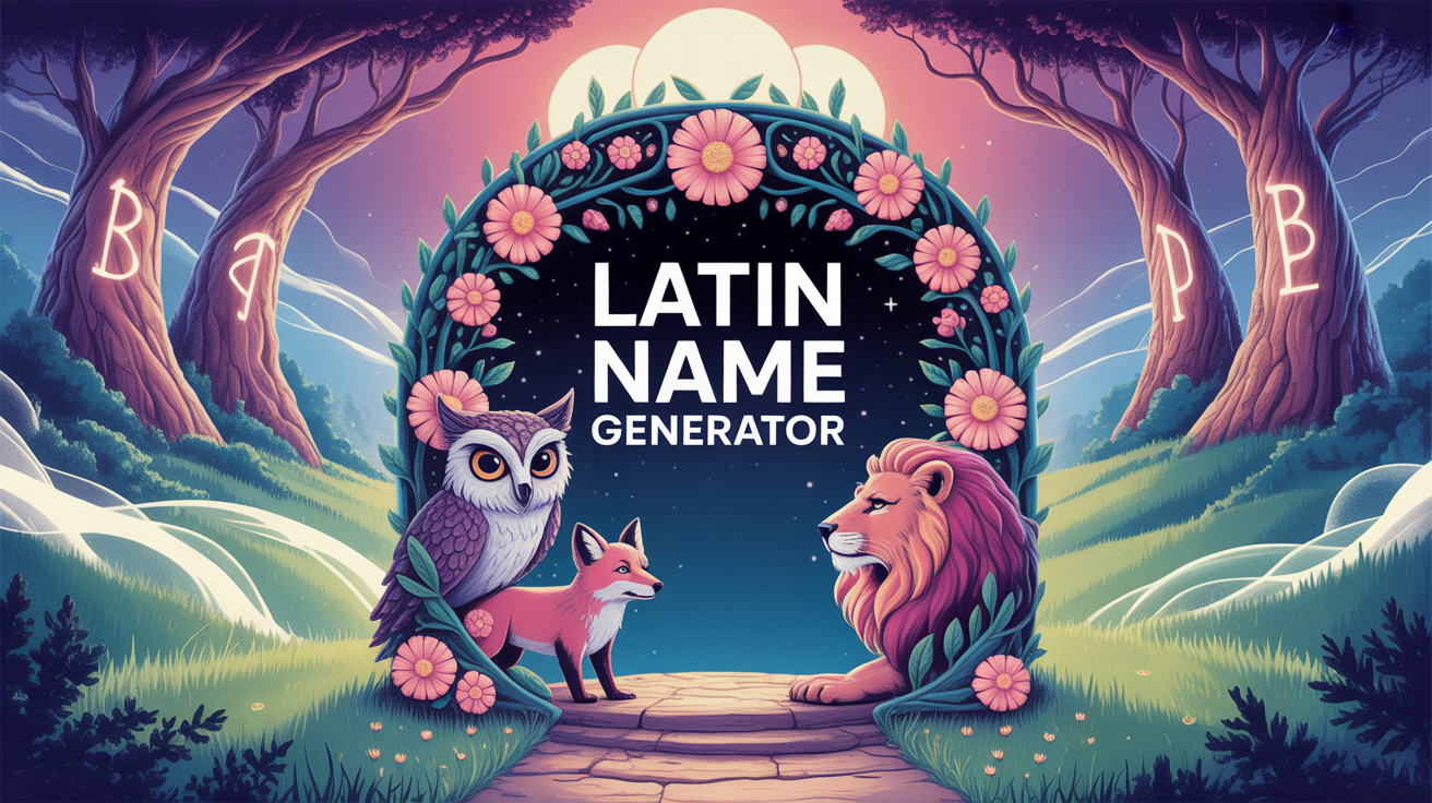 Latin Name Generator