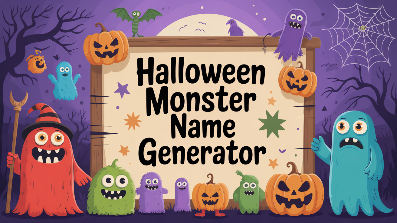 Halloween Monster Name Generator