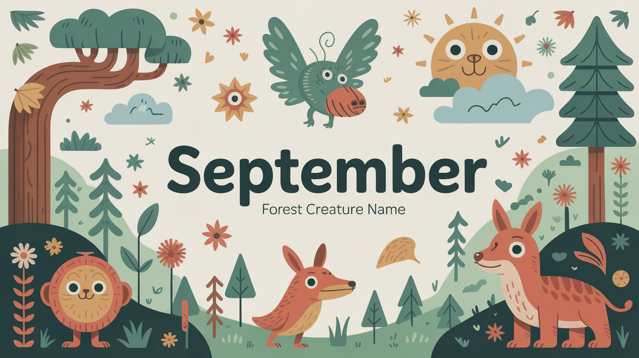September Forest Creature Name