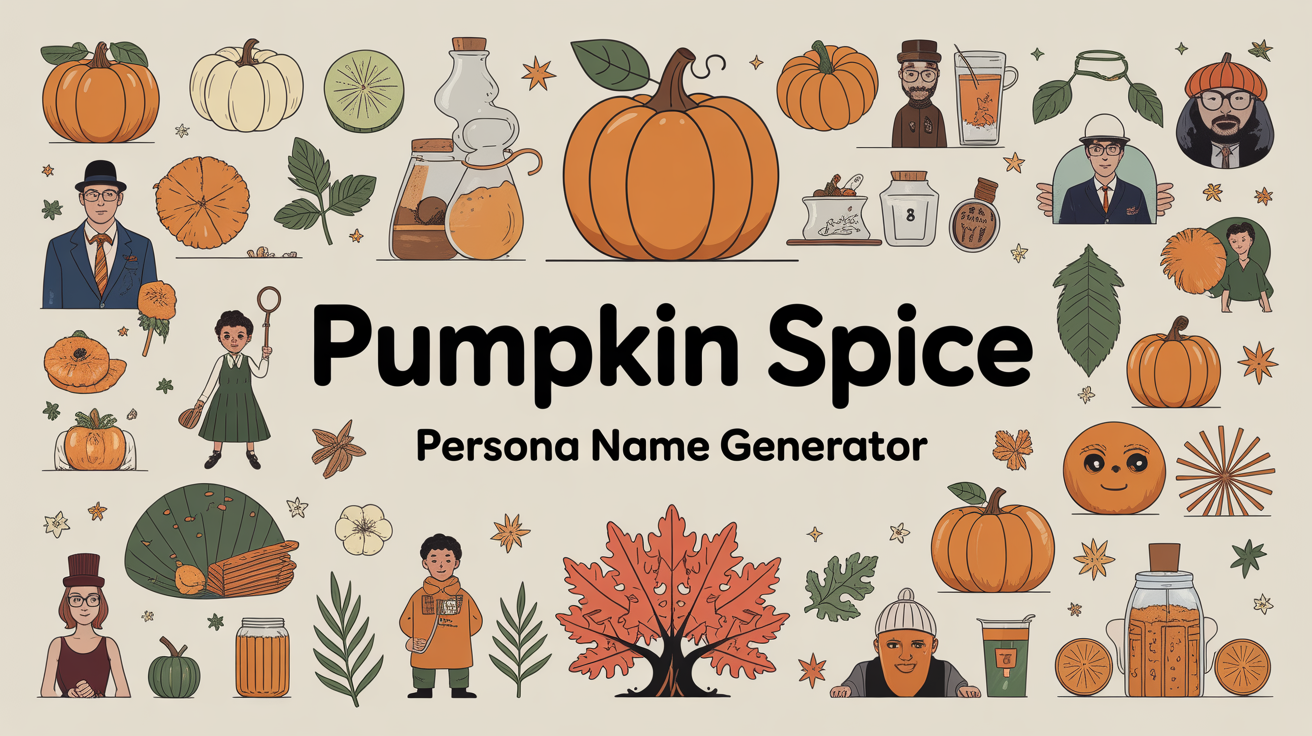 Pumpkin Spice Persona Name Generator
