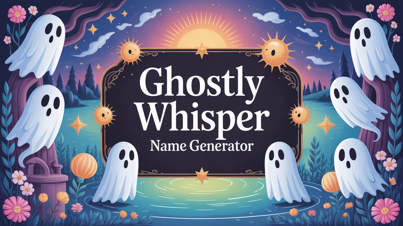 Ghostly Whisper Name Generator