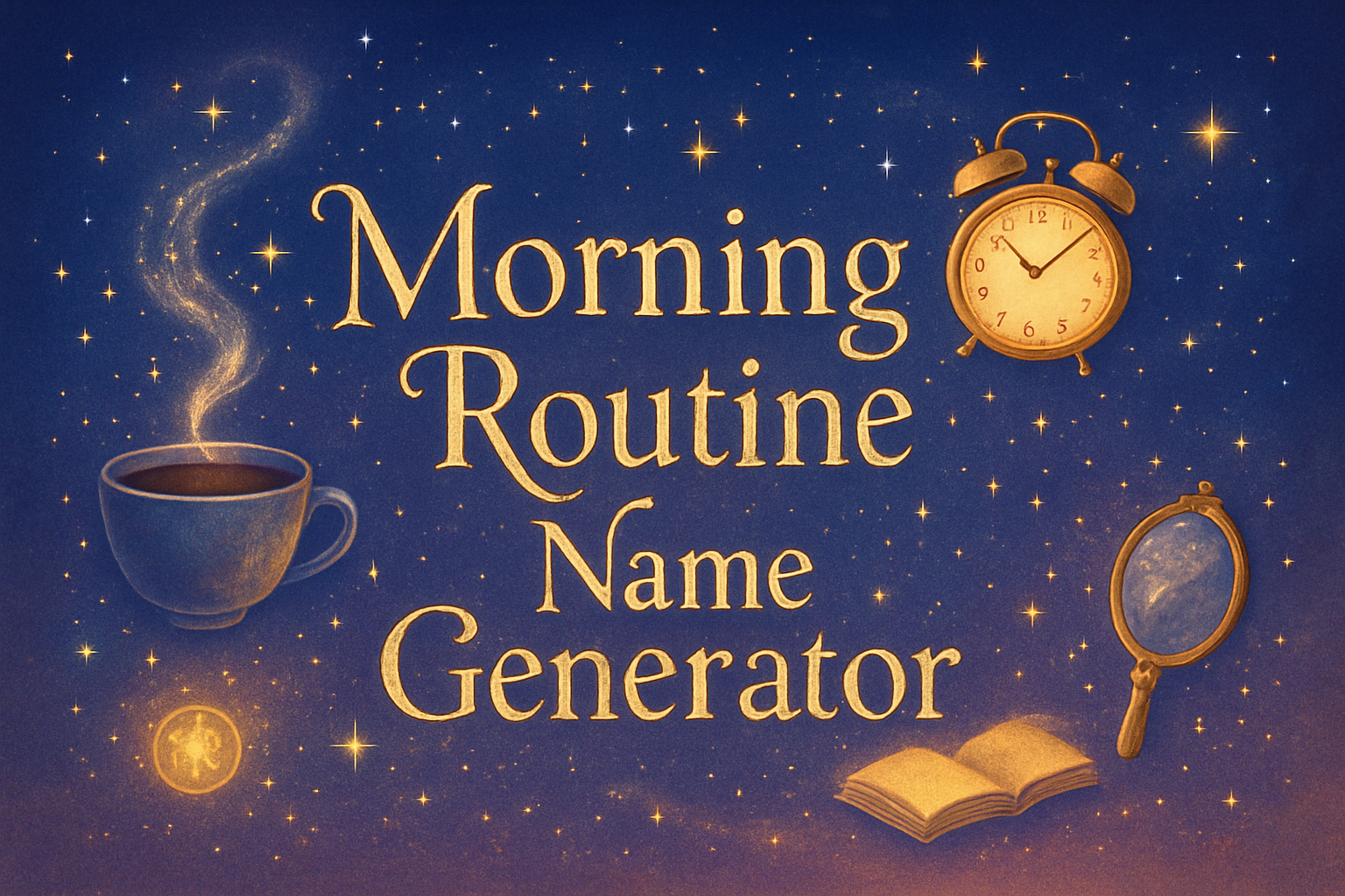 Morning Routine Name Generator