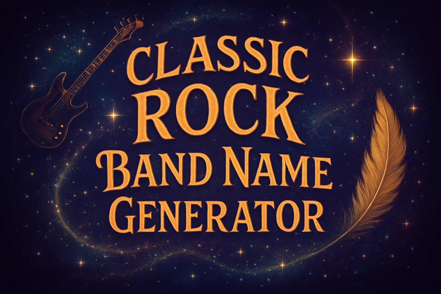 Classic Rock Band Name Generator