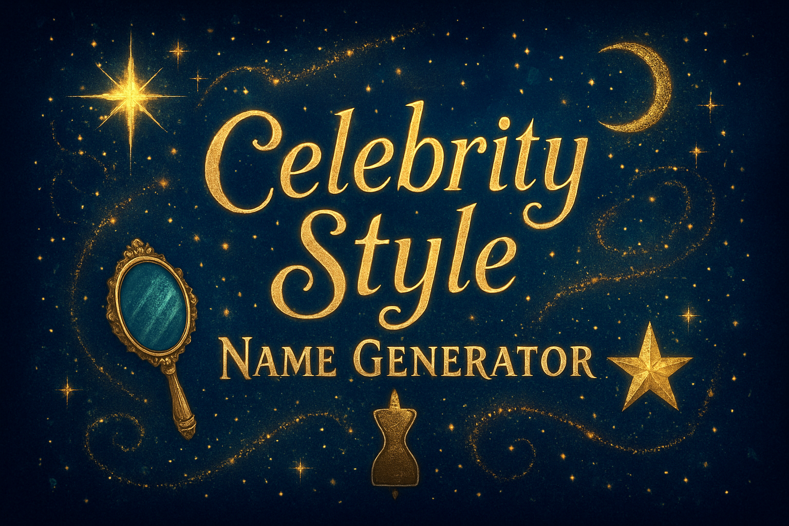 Celebrity Style Name Generator