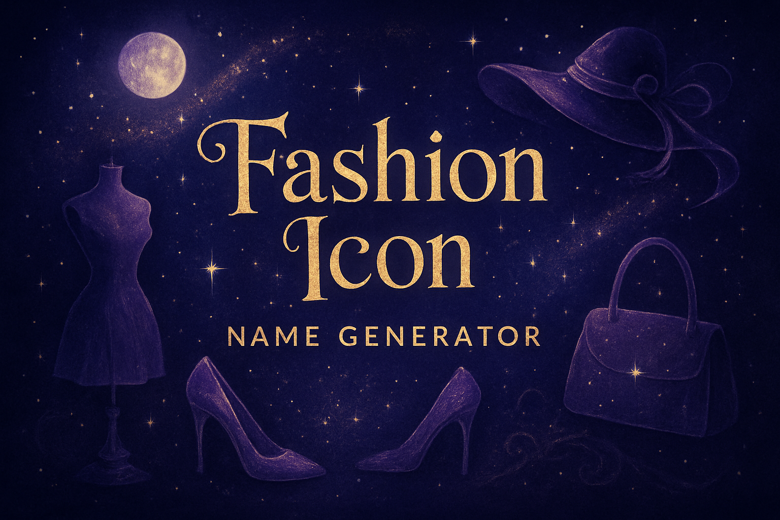 Fashion Icon Name Generator