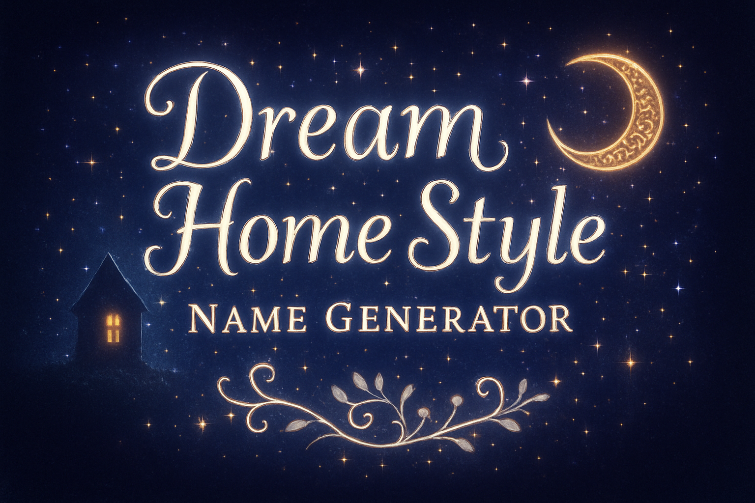 Dream Home Style Name Generator
