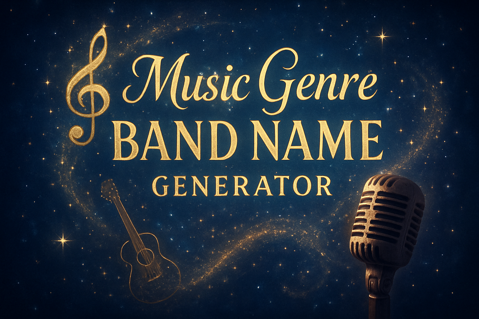 Music Genre Band Name Generator