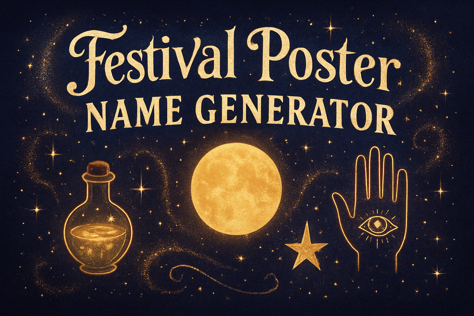 Festival Poster Name Generator