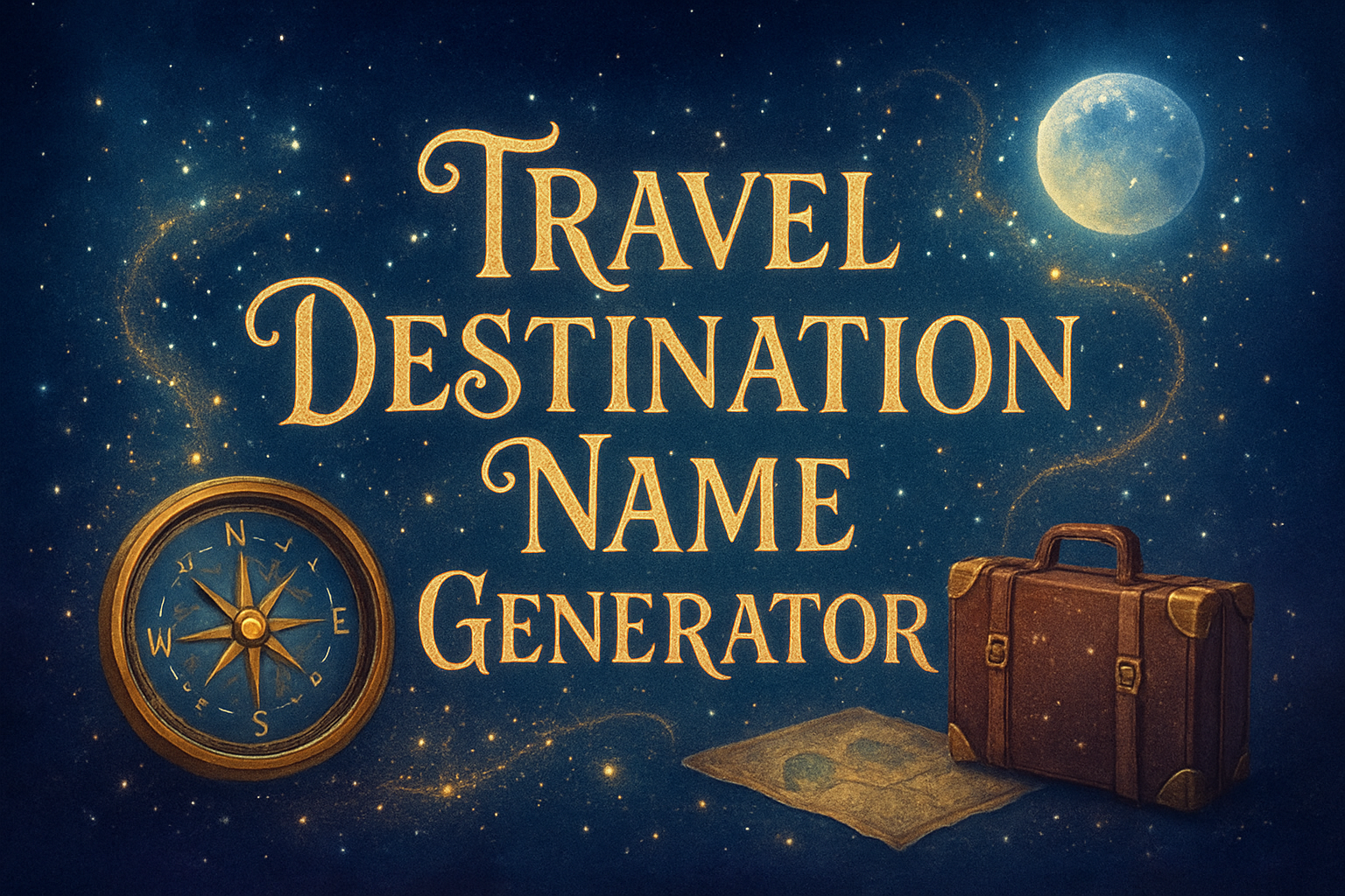 Travel Destination Name Generator