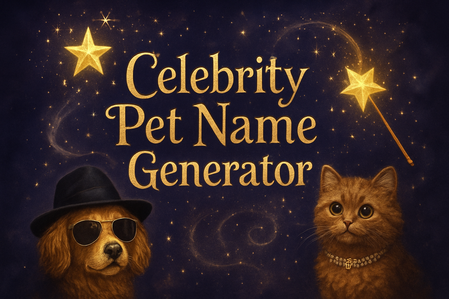 Celebrity Pet Name Generator