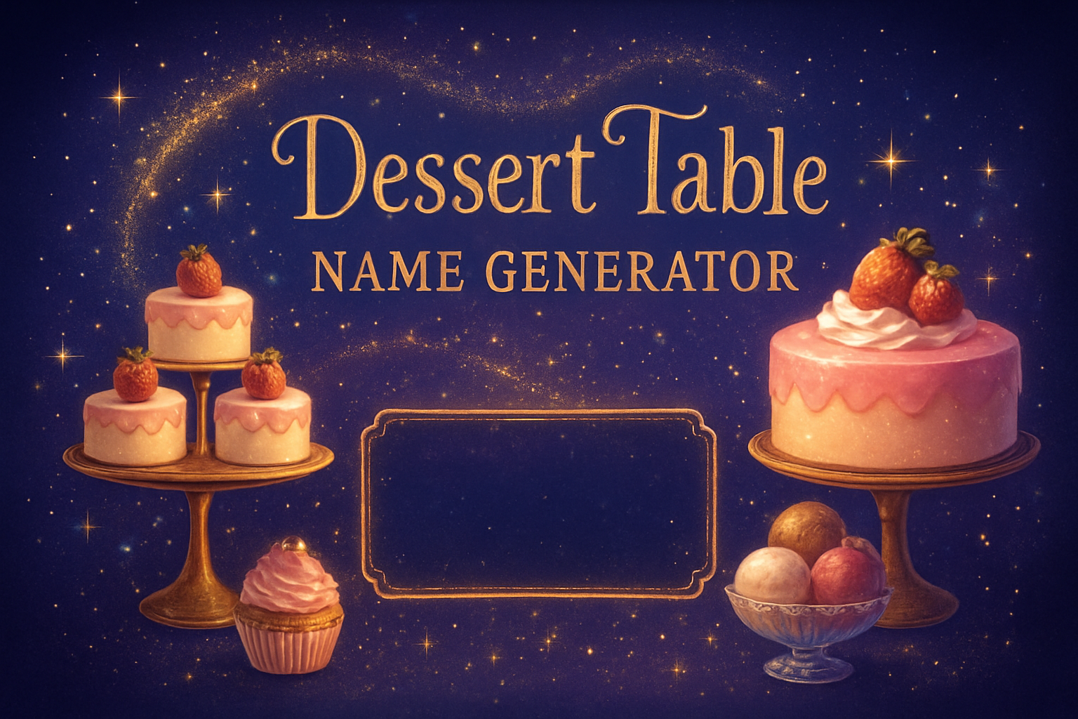 Dessert Table Name Generator