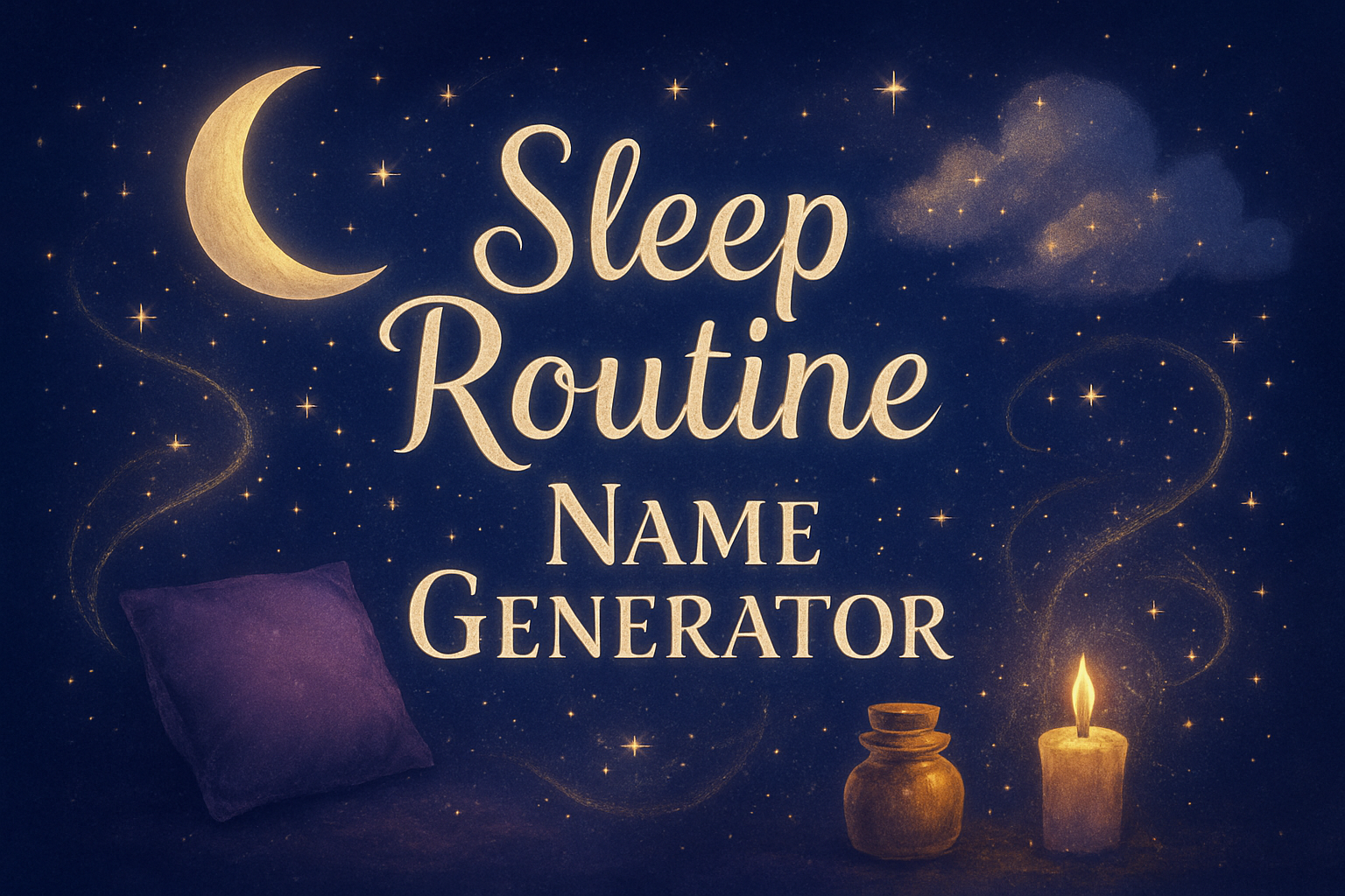 Sleep Routine Name Generator