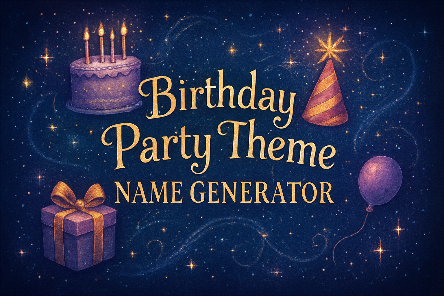 Birthday Party Theme Name Generator