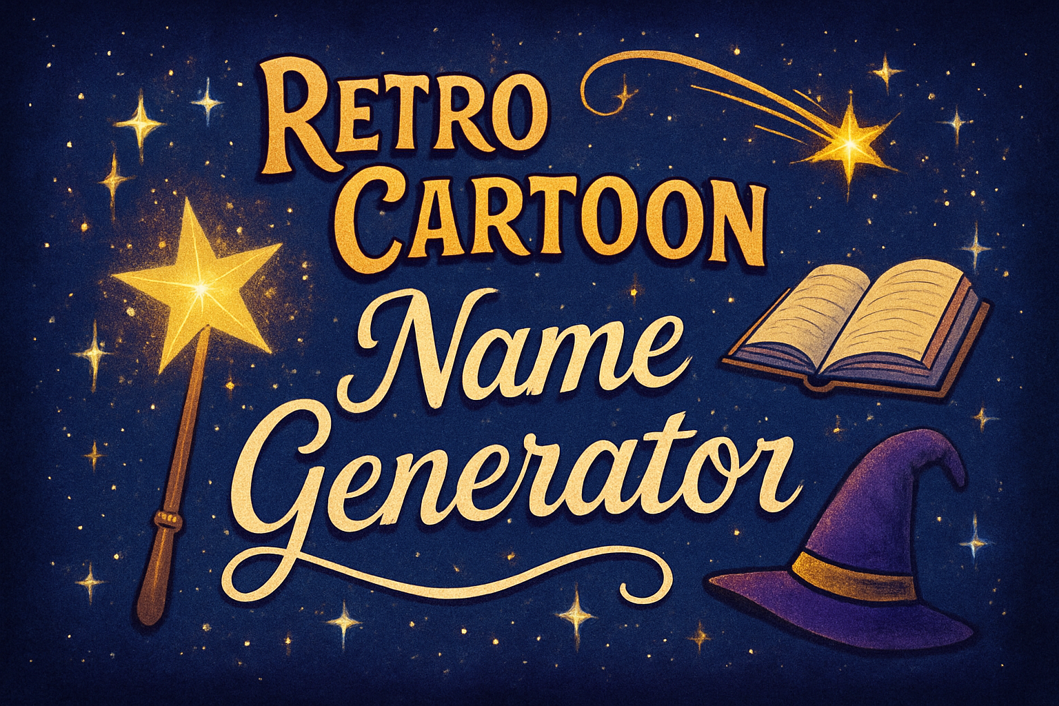 Retro Cartoon Name Generator