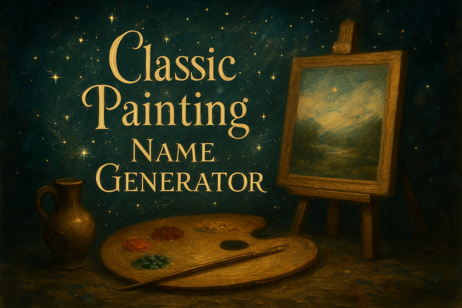 Classic Painting Name Generator