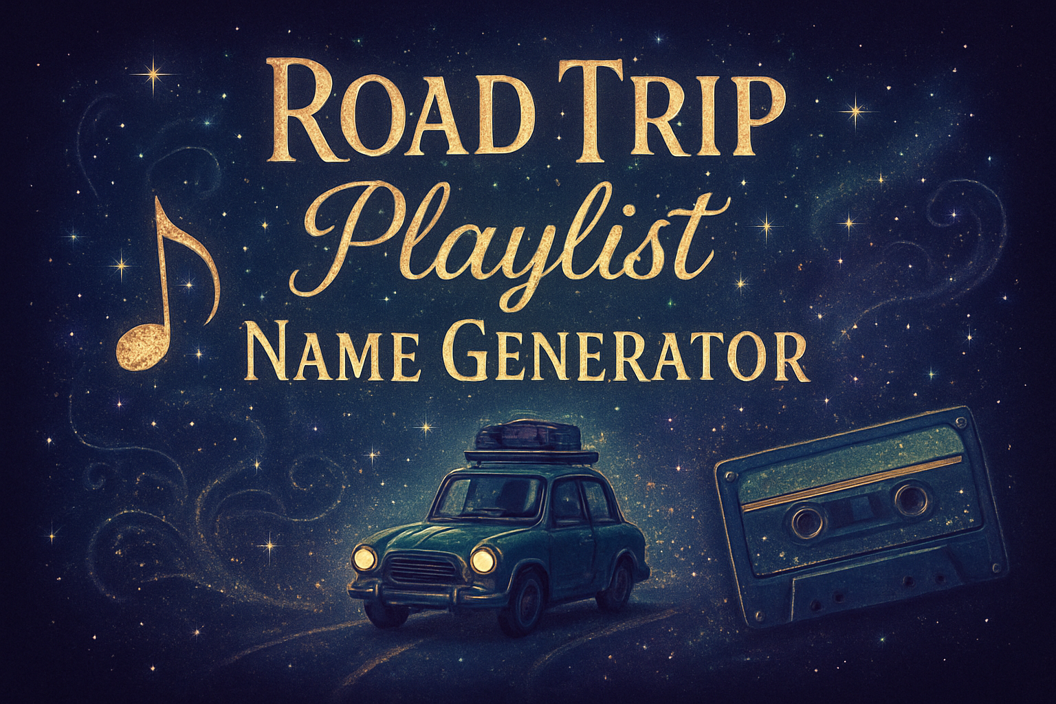Road Trip Playlist Name Generator