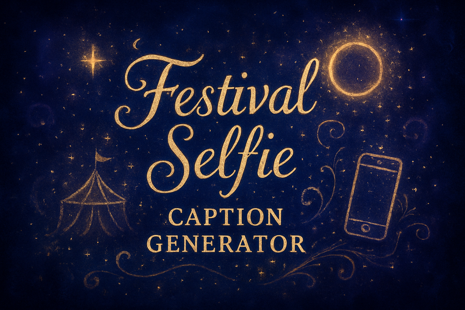 Festival Selfie Caption Generator