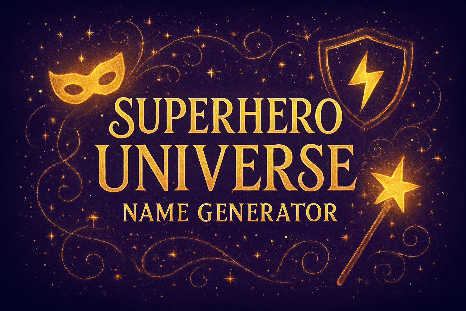 Superhero Universe Name Generator