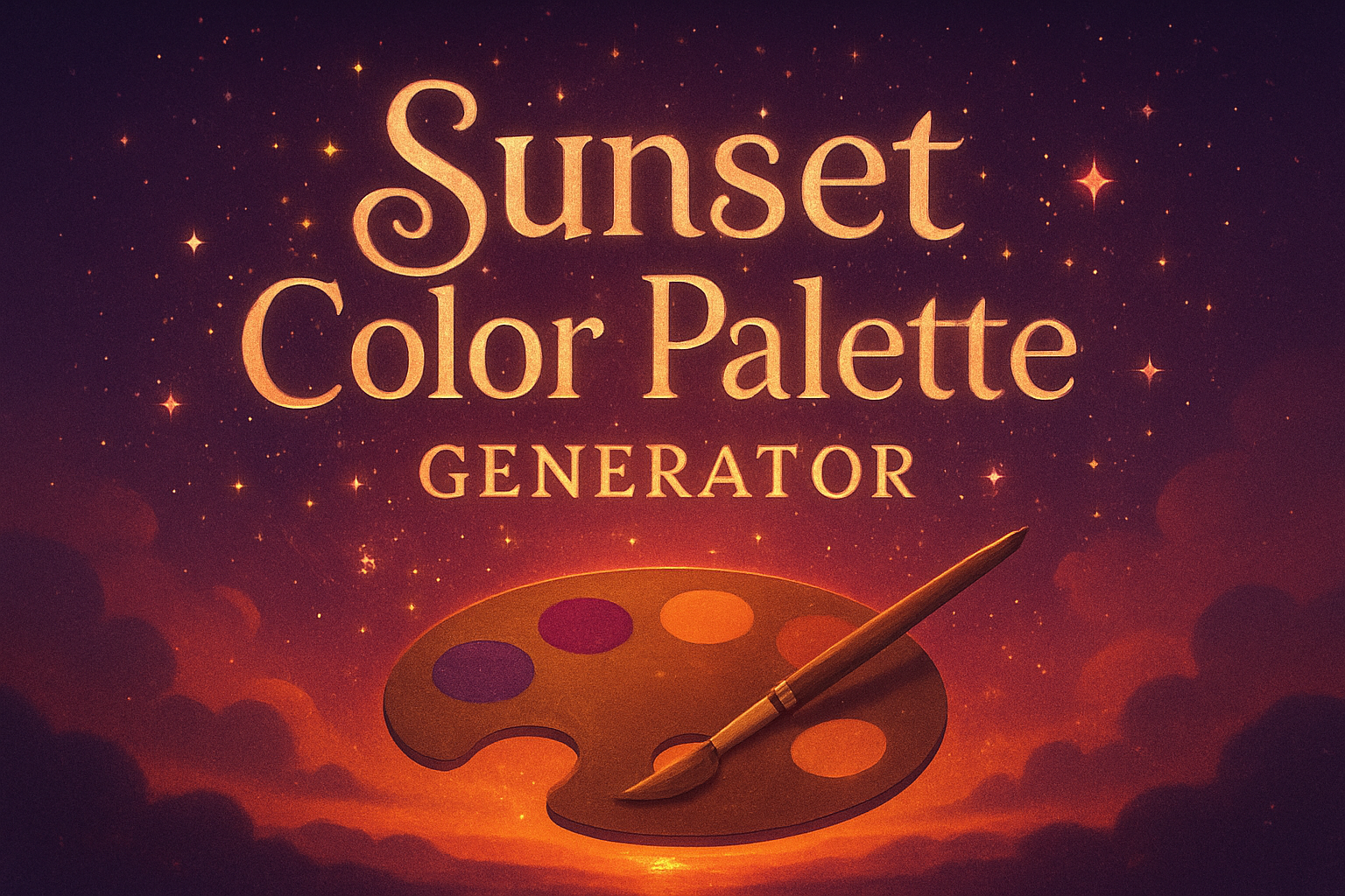 Sunset Color Palette Generator