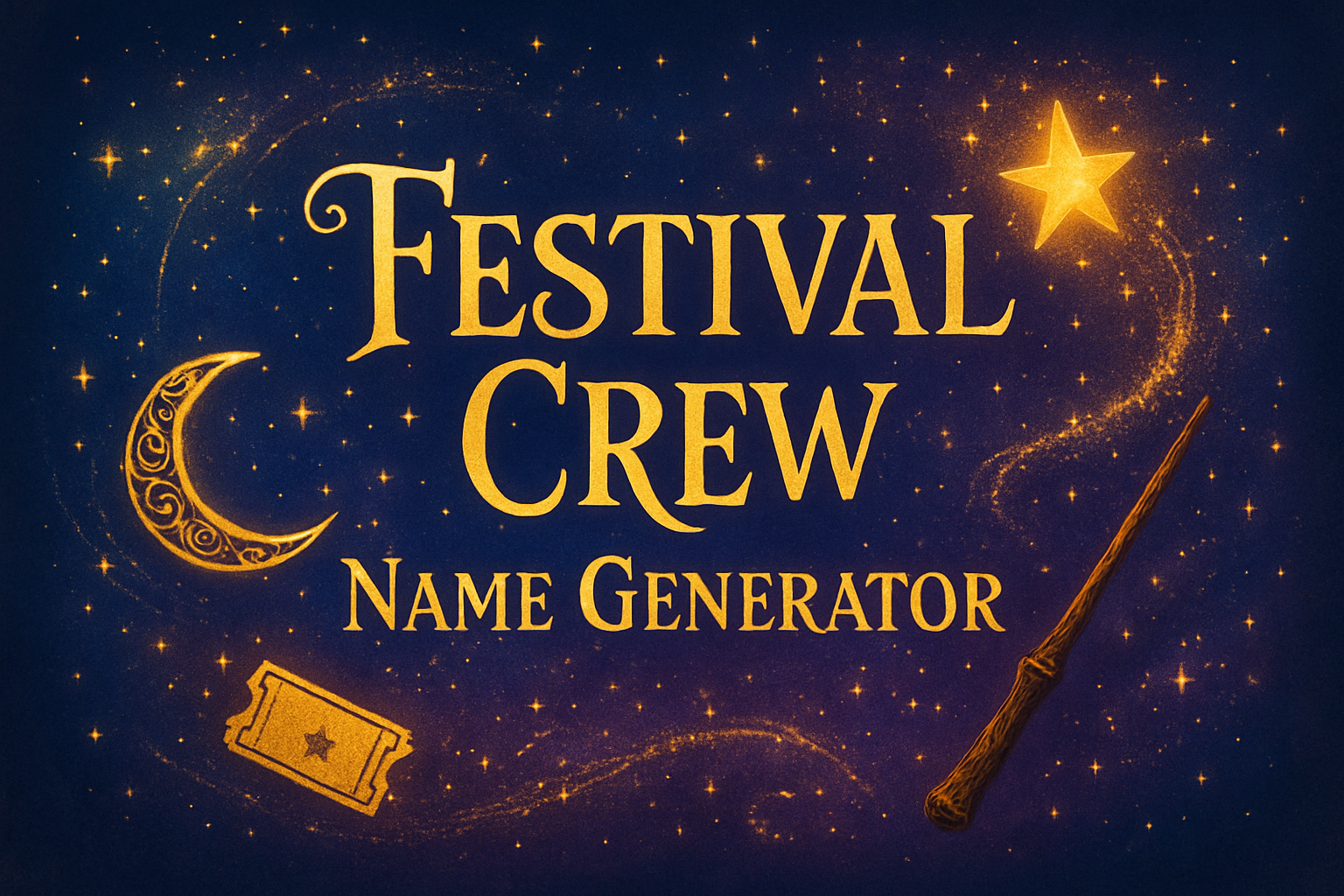 Festival Crew Name Generator
