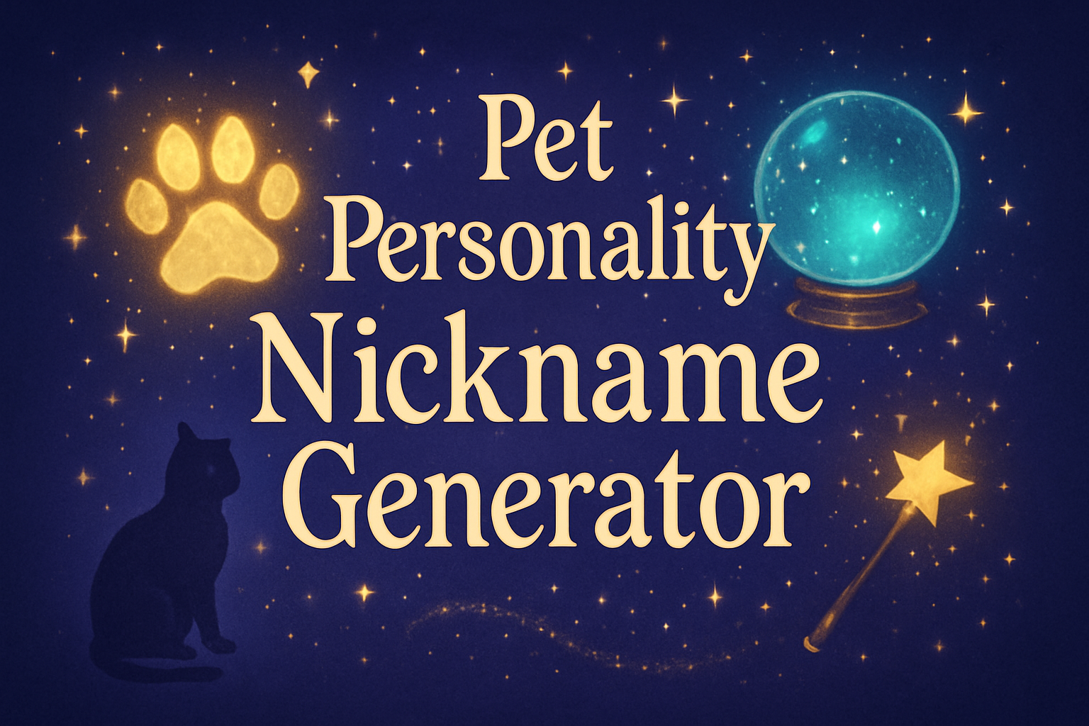 Pet Personality Nickname Generator